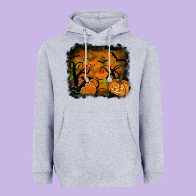 Halloween Background Heavyweight Hoodie Designed By Ranaportraitstore
