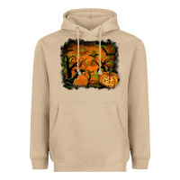 Mushroom Halloween Background Heavyweight Hoodie - RanaPortraitStore