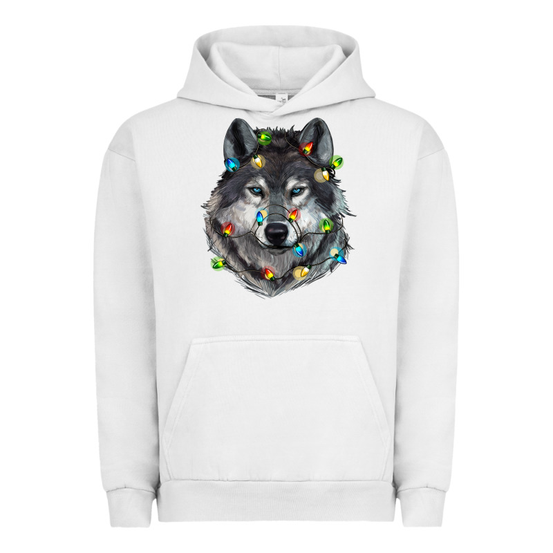 Christmas With Wolf Urban Hoodie by RanaPortraitStore | Teevron