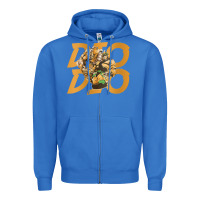 True Royal jojo bizarre Zipper Hoodie - DesigneFamous