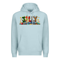 Blue Mist Christmas Jolly Teacher Premium Hoodie - Artiststas