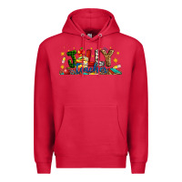 Cardinal Christmas Jolly Teacher Premium Hoodie - Artiststas