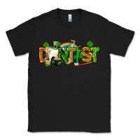 Black St. Patrick's Day Dentist Classic Tee - CowGirlArtShop