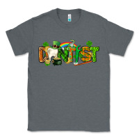 Charcoal Heather St. Patrick's Day Dentist Classic Tee - CowGirlArtShop