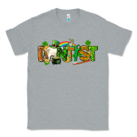 Heather Grey St. Patrick's Day Dentist Classic Tee - CowGirlArtShop