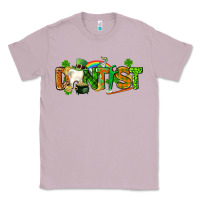 Lilac St. Patrick's Day Dentist Classic Tee - CowGirlArtShop