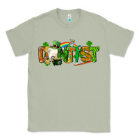 Matcha St. Patrick's Day Dentist Classic Tee - CowGirlArtShop