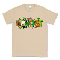 Mushroom St. Patrick's Day Dentist Classic Tee - CowGirlArtShop