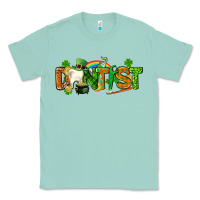 Seafoam St. Patrick's Day Dentist Classic Tee - CowGirlArtShop