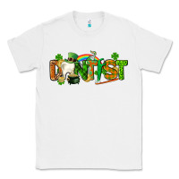 White St. Patrick's Day Dentist Classic Tee - CowGirlArtShop