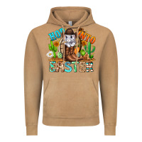 Vintage Camel Hop Into Easter Bunny Western Vintage Hoodie - CowhideDigitalArt