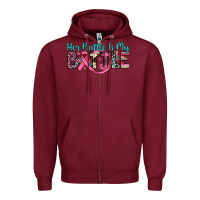Burgundy her battle is my battle Zipper Hoodie - JahusDesignShop