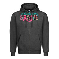 Charcoal Heather her battle is my battle Zipper Hoodie - JahusDesignShop