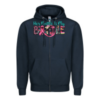 Navy her battle is my battle Zipper Hoodie - JahusDesignShop