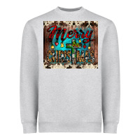 Heather Grey merry christmas cross tumbler Heavyweight Sweatshirt - JahusDesignShop