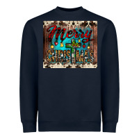 Navy merry christmas cross tumbler Heavyweight Sweatshirt - JahusDesignShop