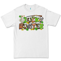 White Lucky hunter St. Patrick's Day Premium Tee - OliviaCreatesArt