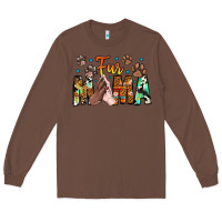 Chestnut fur mama Long Sleeve Tee - CowhideDigitalArt