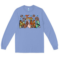 Colony Blue fur mama Long Sleeve Tee - CowhideDigitalArt