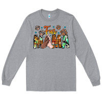 Heather Grey fur mama Long Sleeve Tee - CowhideDigitalArt
