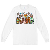 White fur mama Long Sleeve Tee - CowhideDigitalArt