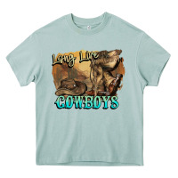 Long Live Cowboys Boots Hat Heavy Core Tee | Teevron