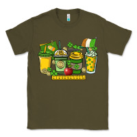 Army Green St. Patrick's Day Teacher coffee cups Classic Tee - HowdyJamesFarm