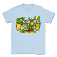 Dusty Blue St. Patrick's Day Teacher coffee cups Classic Tee - HowdyJamesFarm