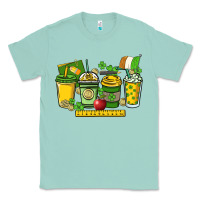 Seafoam St. Patrick's Day Teacher coffee cups Classic Tee - HowdyJamesFarm