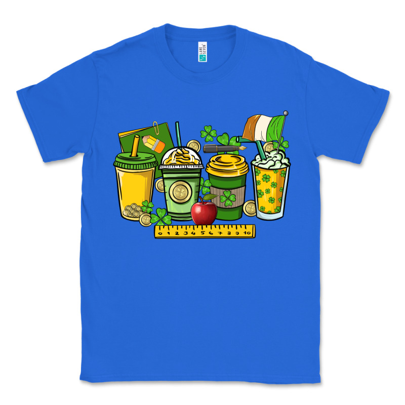 St. Patrick's Day Teacher Coffee Cups Classic Tee by HowdyJamesFarm | Teevron