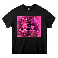 Black strong breast cancer Heavy Core Tee - RanaPortraitStore