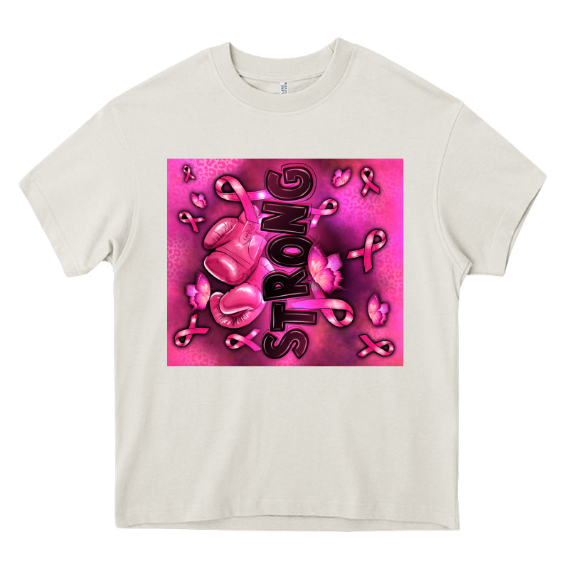 Strong Breast Cancer Heavy Core Tee by RanaPortraitStore | Teevron