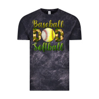 Cloud Black Baseball Dad Softball Vintage Tee - BundleAndBundleShop