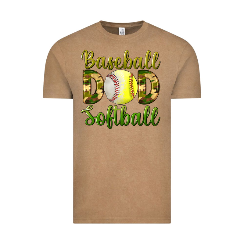 Baseball Dad Softball Vintage Tee by BundleAndBundleShop | Teevron