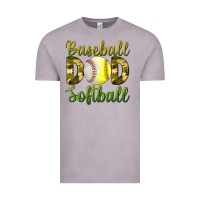 Vintage Zinc Baseball Dad Softball Vintage Tee - BundleAndBundleShop