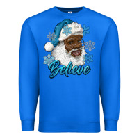 True Royal winter christmas african american santa believe Premium Sweatshirt - RanaPortraitStore
