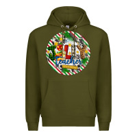 Army Green Christmas Jolly Teacher Premium Hoodie - Artiststas