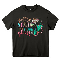 Asphalt coffee scrubs and rubber gloves Heavy Core Tee - CowGirlArtShop