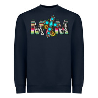 Navy mom cross Heavyweight Sweatshirt - JahusDesignShop