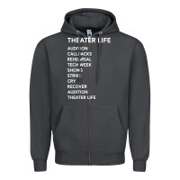 Smoke theater life funny Zipper Hoodie - DesigneFamous