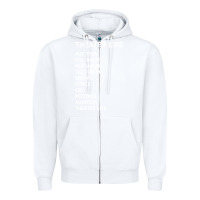 White theater life funny Zipper Hoodie - DesigneFamous