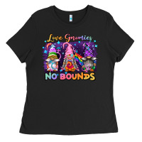 Black love gnomies no brounds pride Ladies Tee - FaDigitalArtStudio