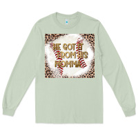 Matcha He Got it From his Momma Long Sleeve Tee - CowhideDigitalArt