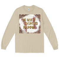 Mushroom He Got it From his Momma Long Sleeve Tee - CowhideDigitalArt