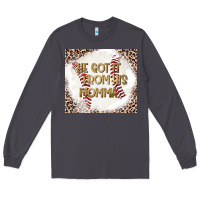 Smoke He Got it From his Momma Long Sleeve Tee - CowhideDigitalArt