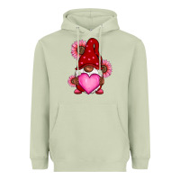 Matcha Valentine's Day afro gnome Heavyweight Hoodie - RanaPortraitStore