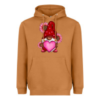 Meerkat Valentine's Day afro gnome Heavyweight Hoodie - RanaPortraitStore