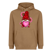 Toasted Coconut Valentine's Day afro gnome Heavyweight Hoodie - RanaPortraitStore