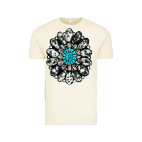 Vintage Arctic cowhide aztec gemstone Vintage Tee - RanaPortraitStore