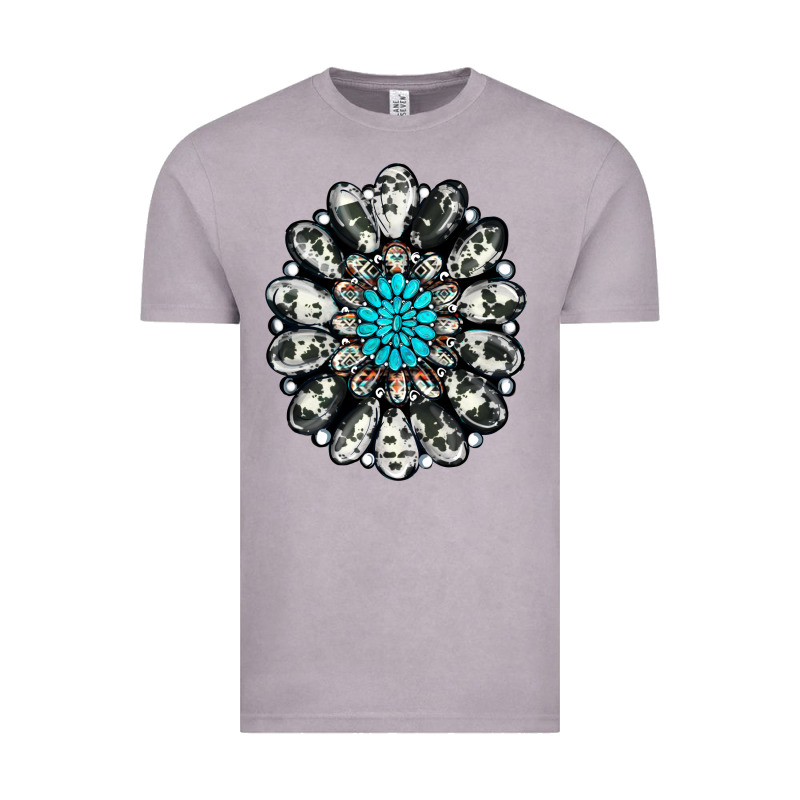Cowhide Aztec Gemstone Vintage Tee by RanaPortraitStore | Teevron